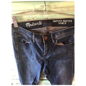 Barely Worn Madewell Skinny Jeans